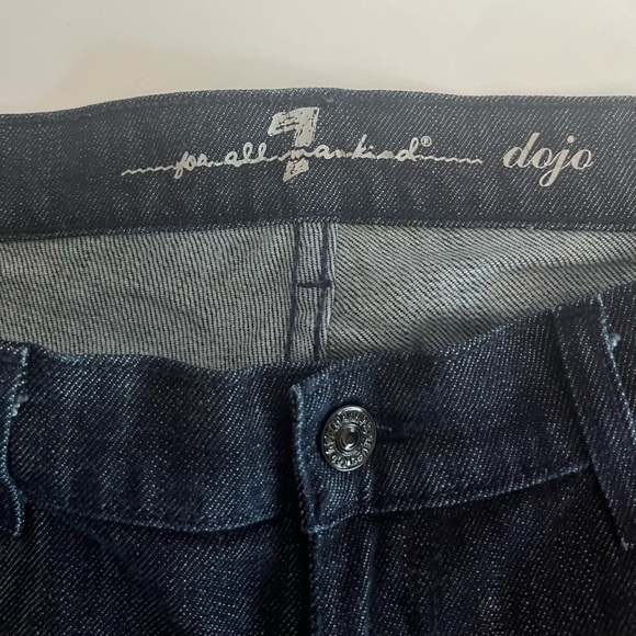7 For All Man Kind 7FMK Jeans Dark Wash size 32 DOJO Designer - Picture 7 of 13